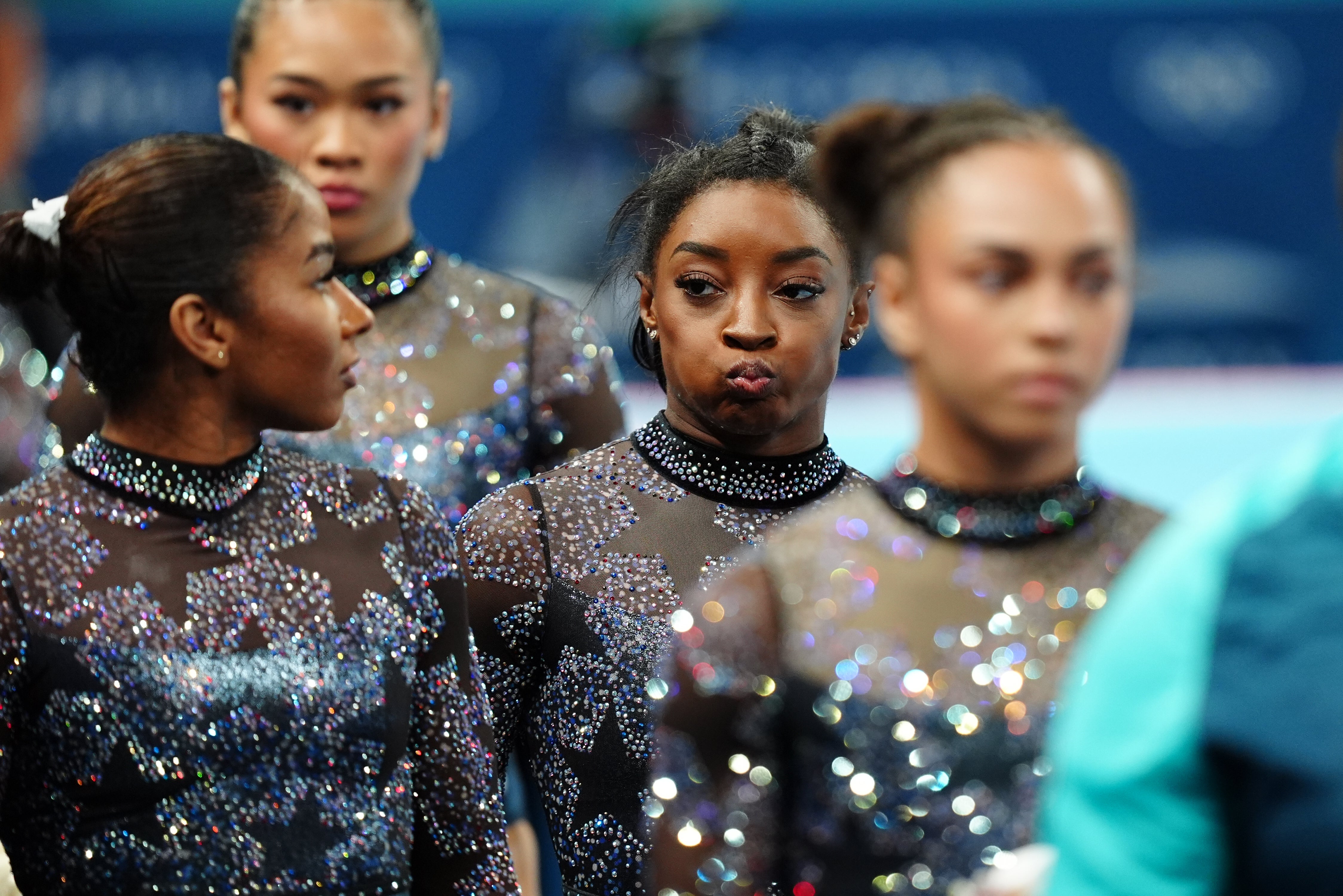 Simone Biles and Team USA are favorites to reclaim their Olympic crown (Mike Egerton/PA)