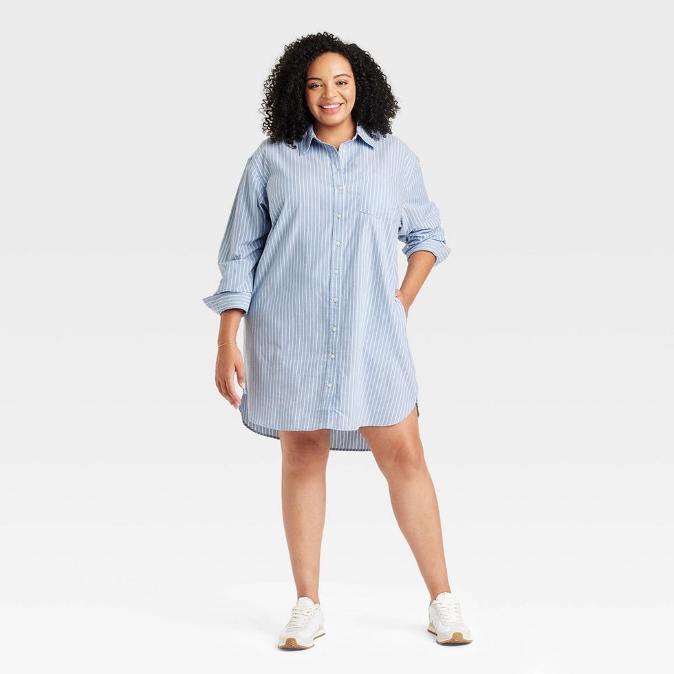 Short Sleeve Mini Shirtdress